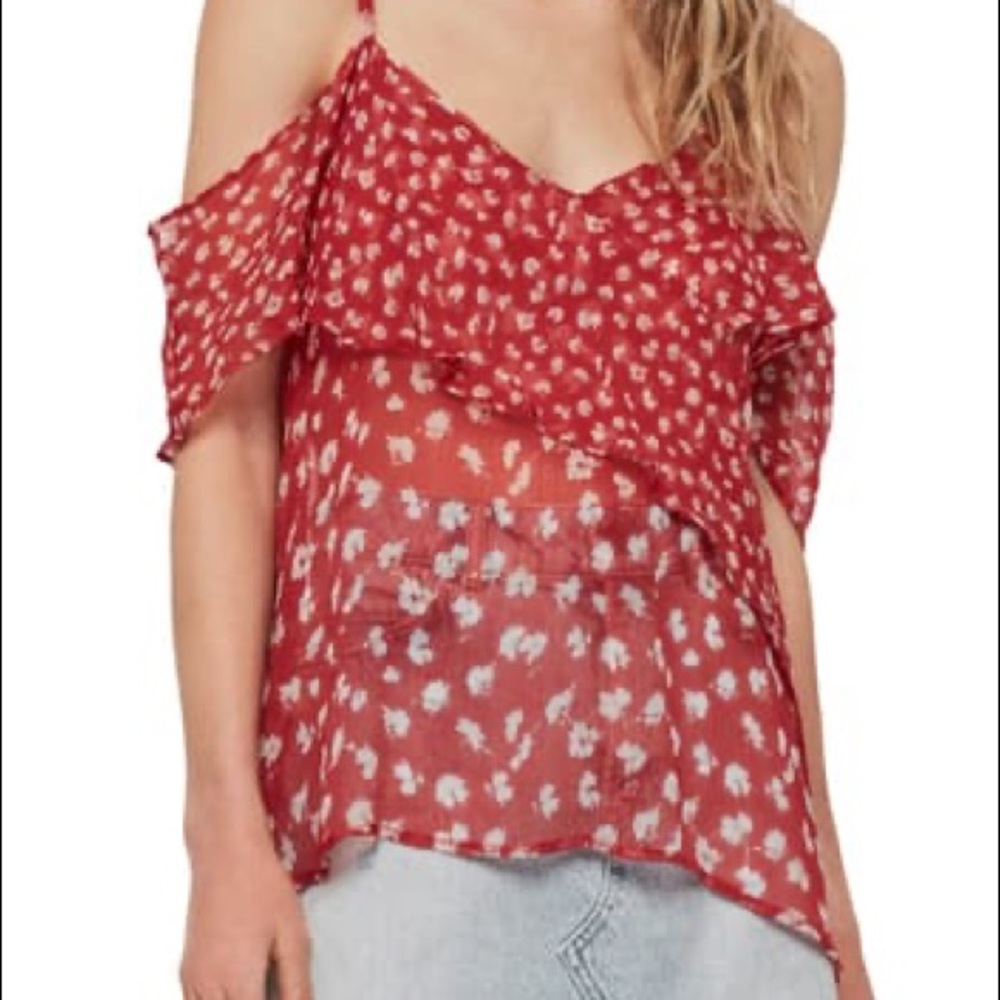 NWT all saints savine top